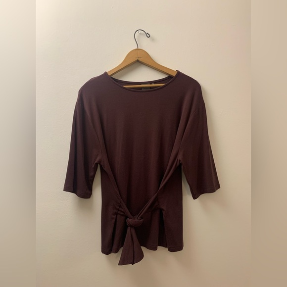 Wrap tee, ICHI - Picture 1 of 2